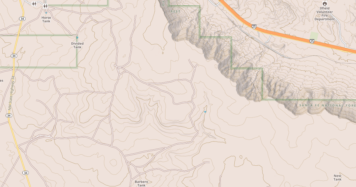 Map preview of USFS Motor Vehicle Use Map Roads {848FA0E5-7EAF-4D55-B862-EA2792D98FD2}