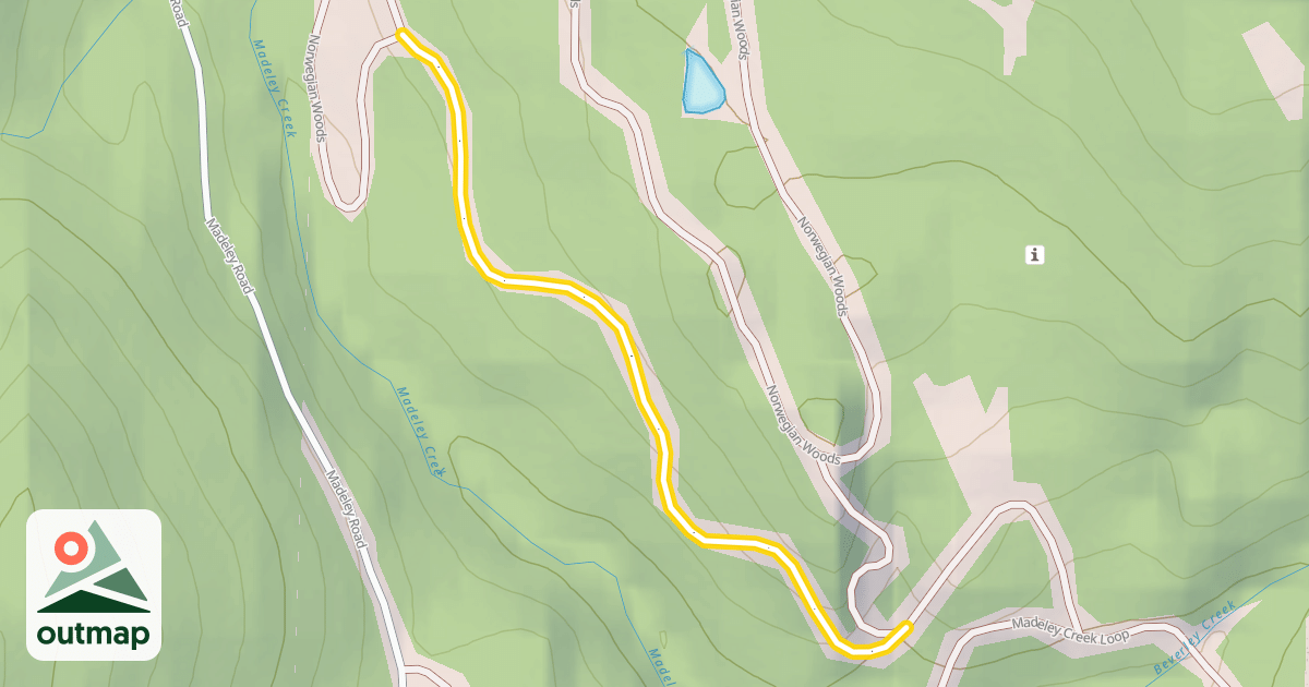 Map of Norwegian Woods