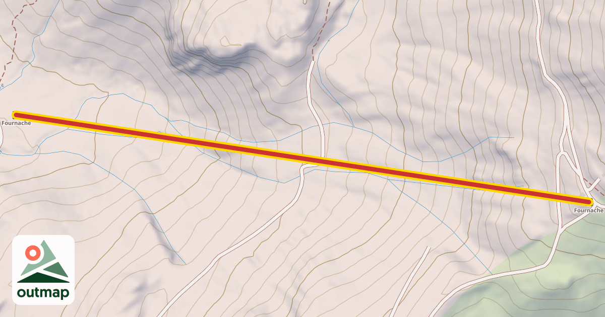 Map of Fournache