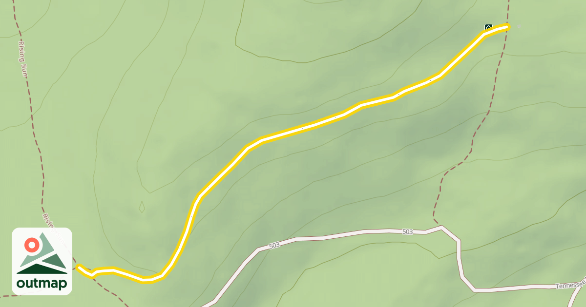 Map of Rob's Shortcut