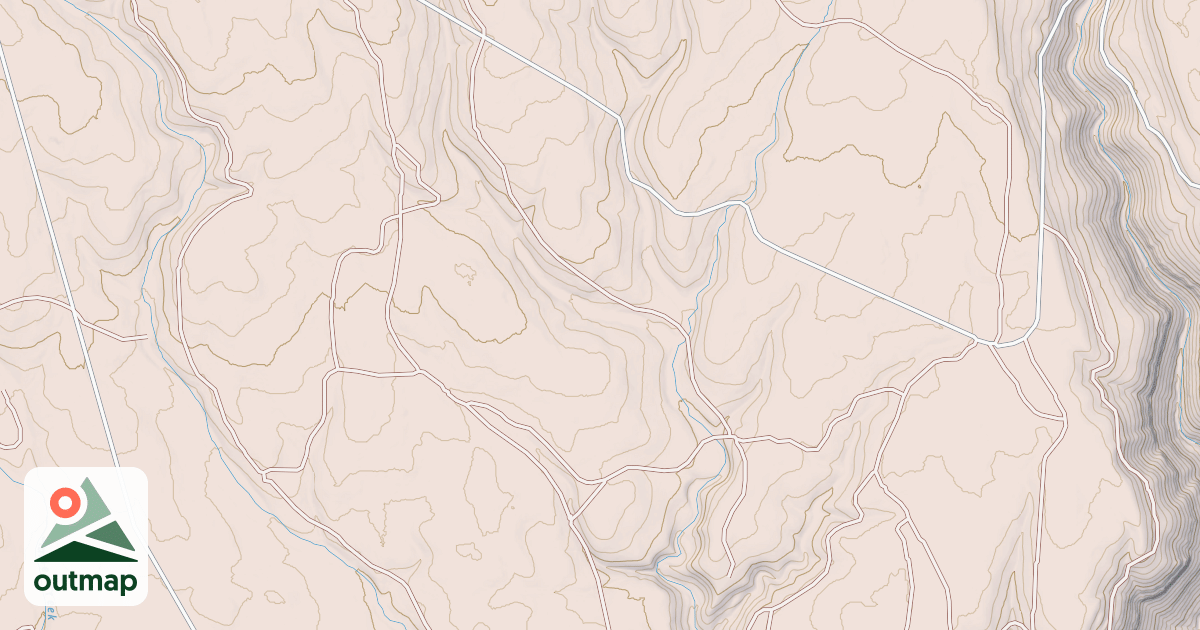 Map of USFS Motor Vehicle Use Map Roads {F345F08A-6F3C-46AD-9733-549B5388B3F4}