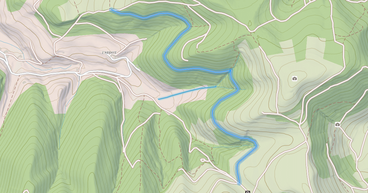 Map preview of Chemin du Goulet