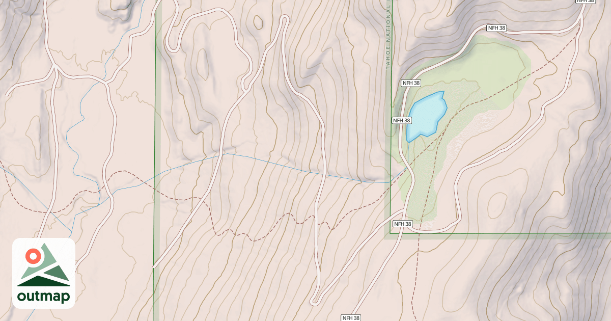 Map of BIG VALLEY EAST