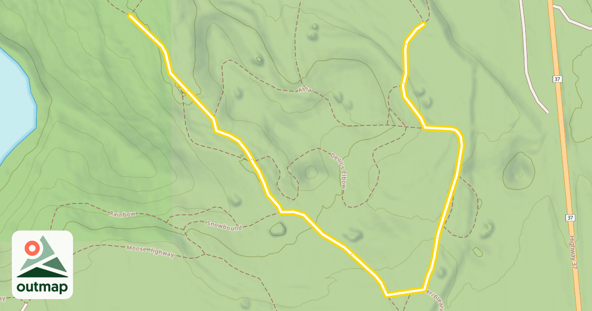 Map of Beaver/Clearwater