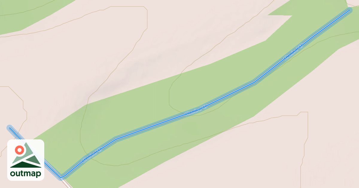 Map of Chemin n° 17