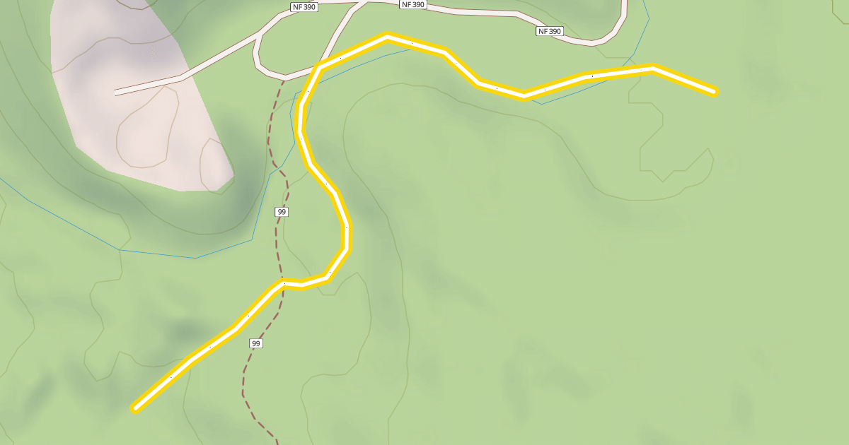 Map preview of Todd Creek