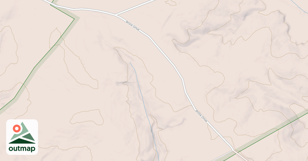 Map of BOLD CREEK A
