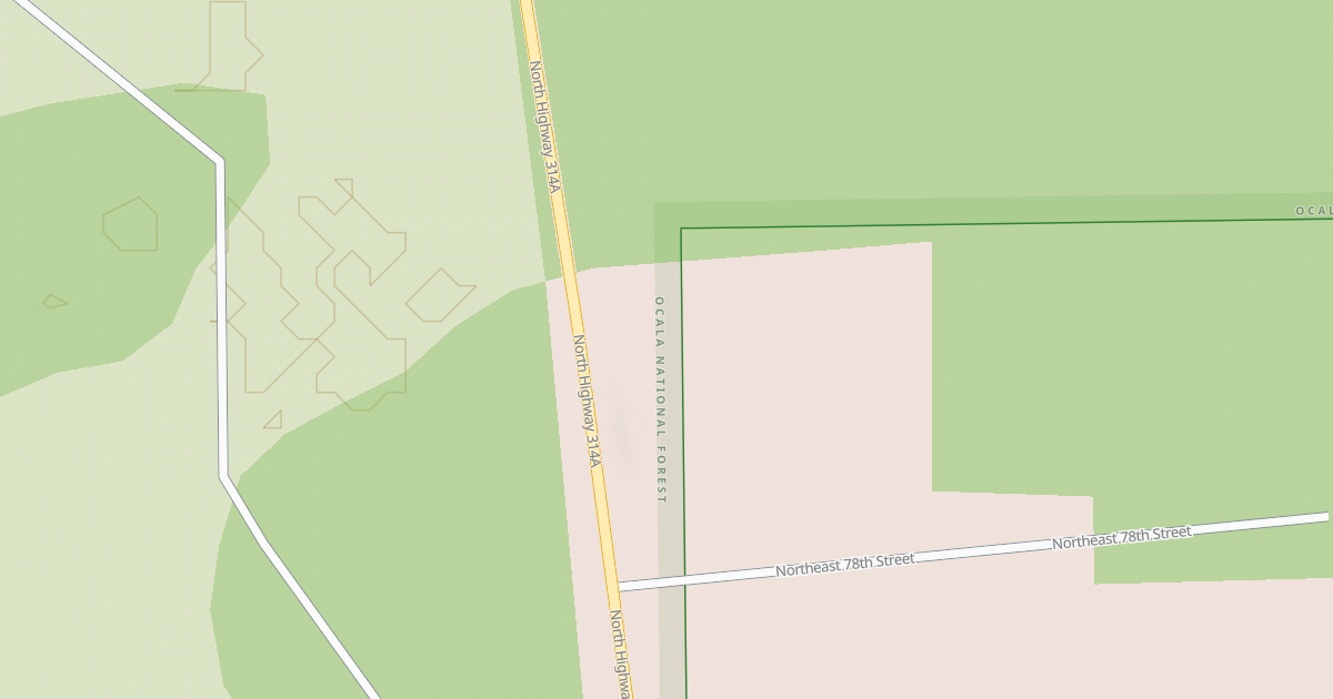 Map preview of USFS Motor Vehicle Use Map Roads {023F18AC-3A4B-412C-9DAE-20A6A095C412}