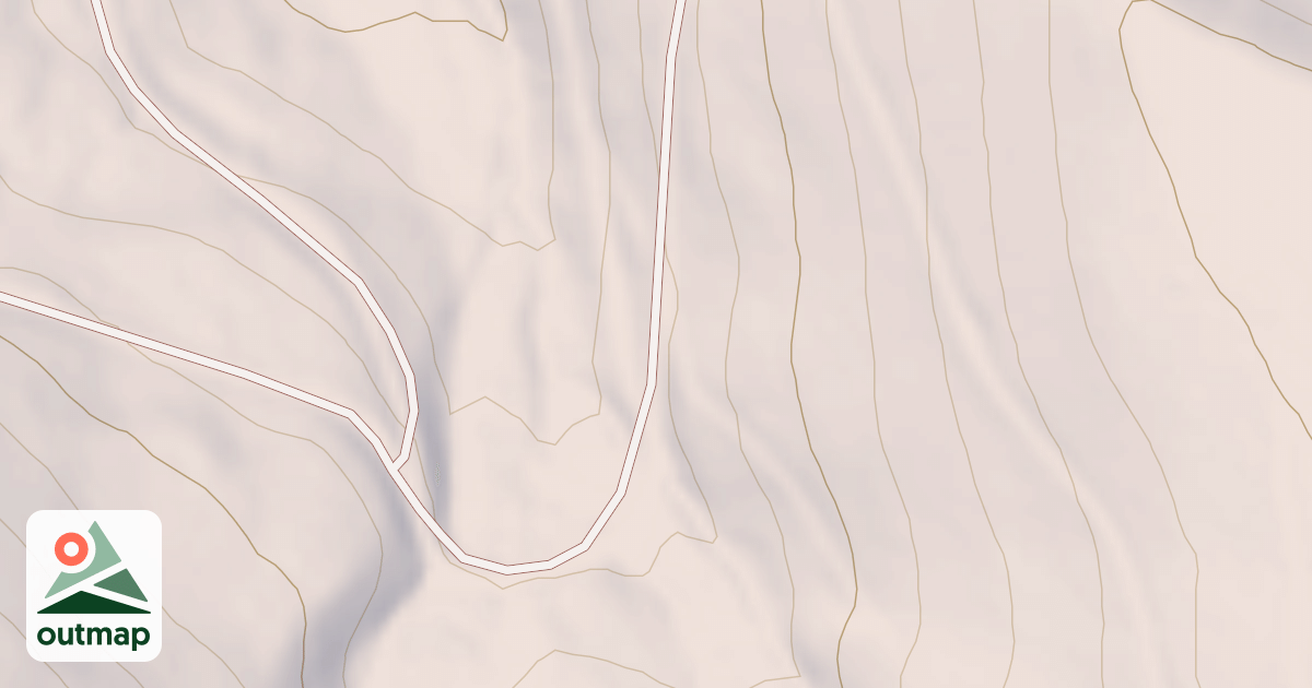 Map of MIDDLE FORK-WEST FORK TIE