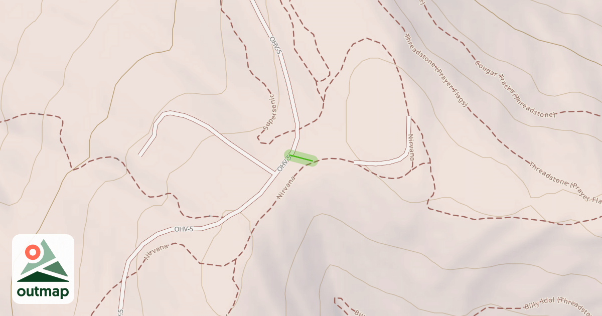 Map of Nirvana Trail
