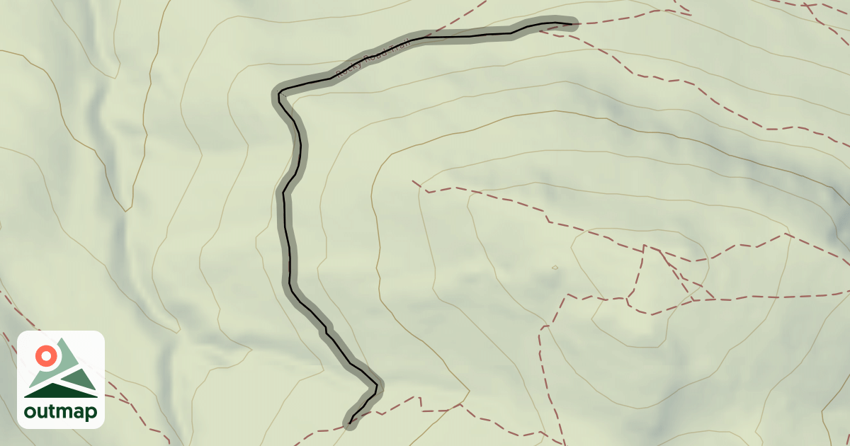 Map of Rocky Road Trail