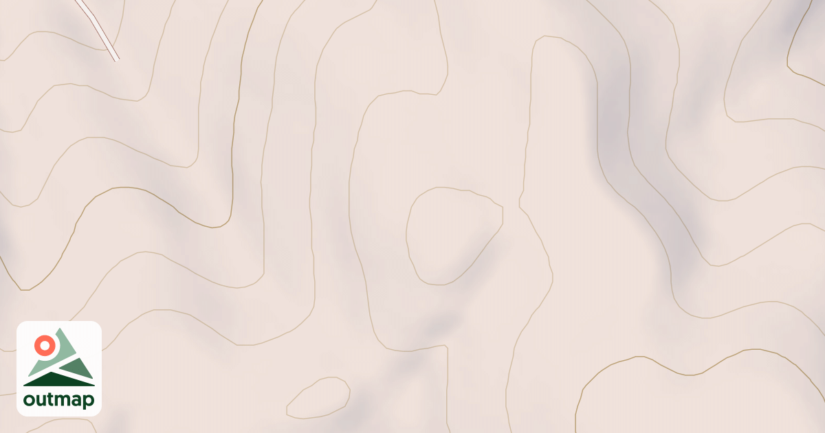 Map of Dry Canyon East