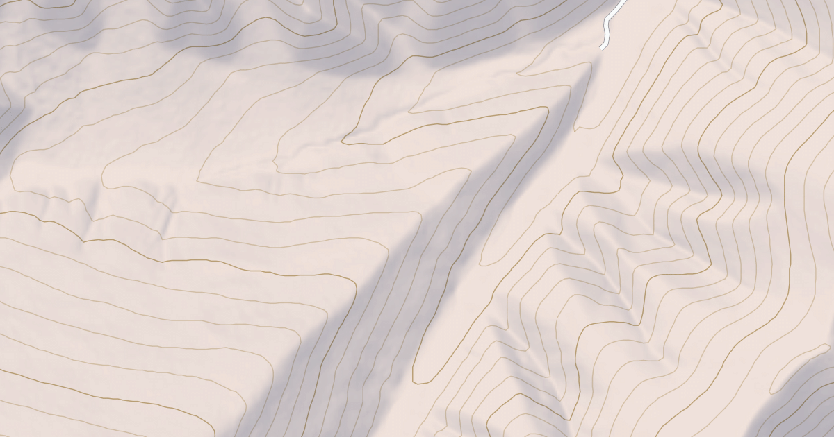 Map preview of West Modoc Creek