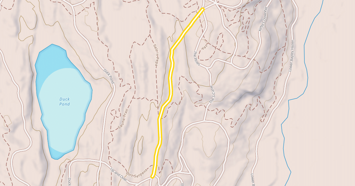Map preview of Upper Bayley Hazen
