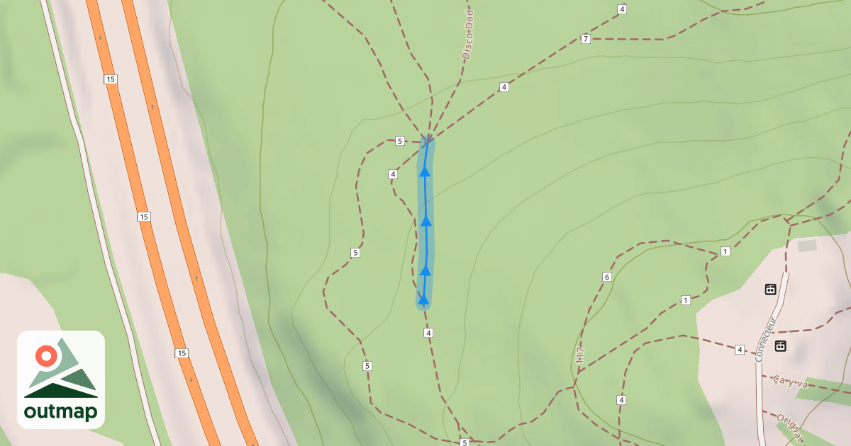 Map of 50 Nuances de Vert