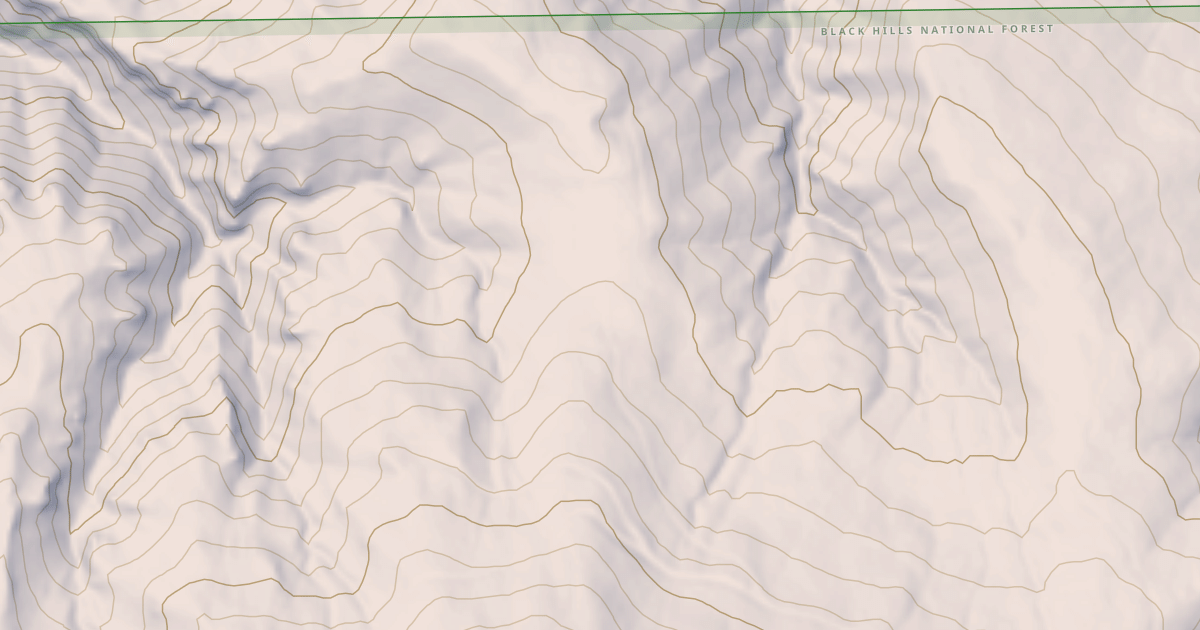Map preview of CROOK MTN BR 1D