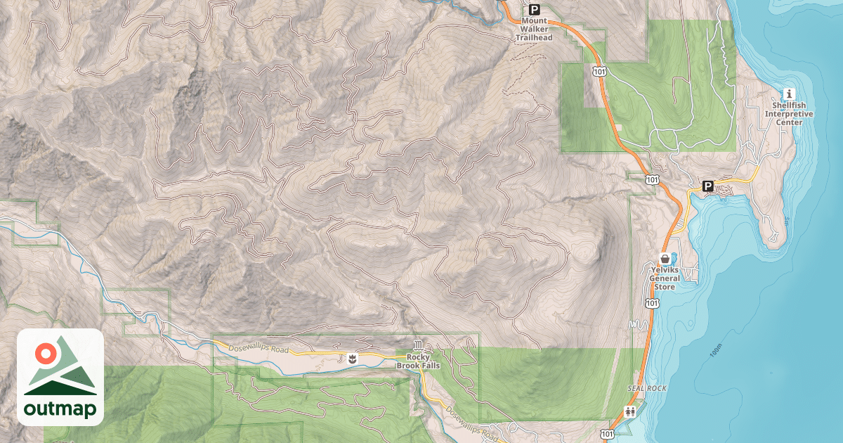Map of ROCKY BROOK