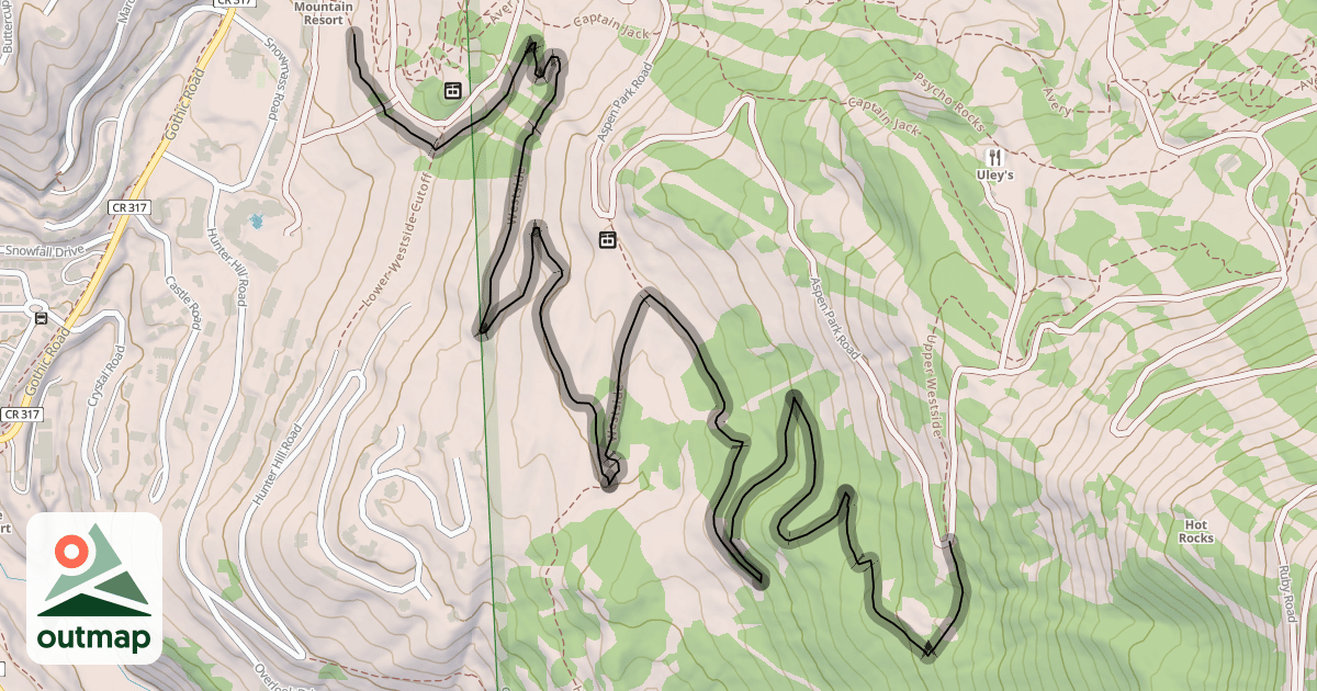 Map of Westside
