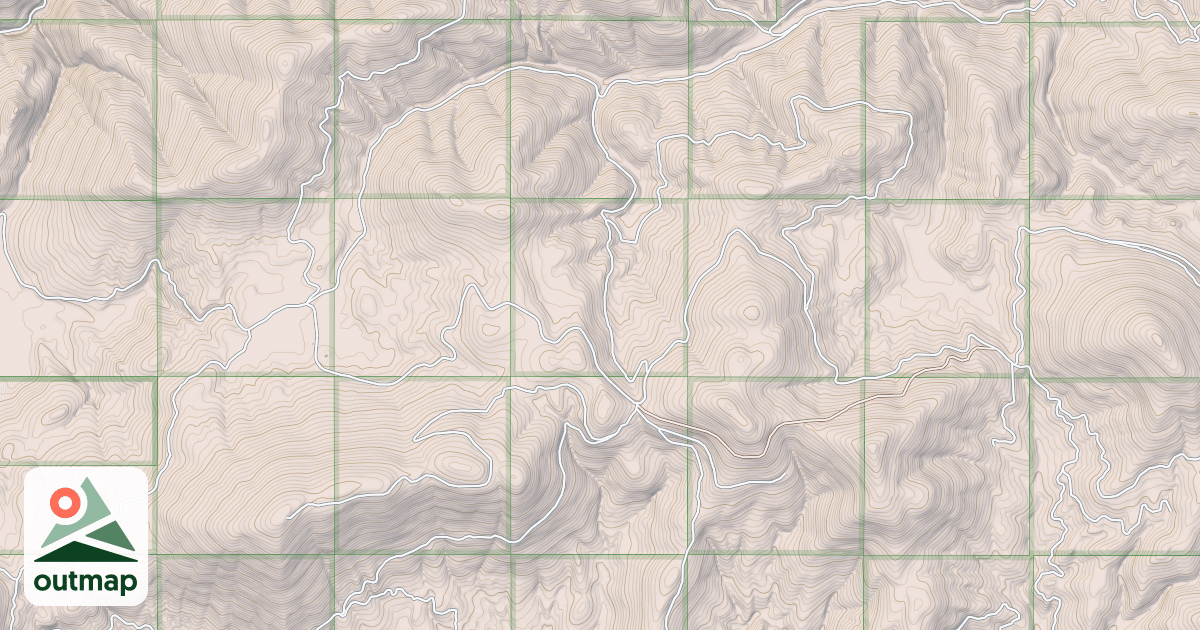 Map of AVERY TIMBER CREEK