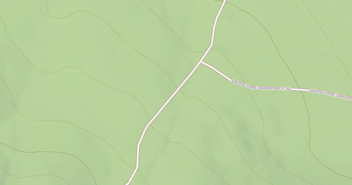 Map preview of SHORT SPUR ROAD B