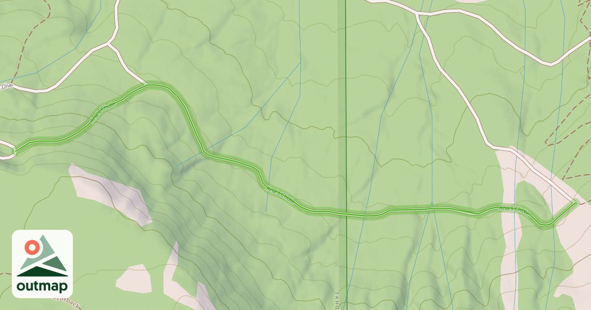 Map of Ana's Chute