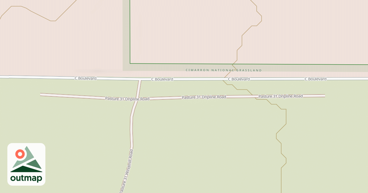 Map of PASTURE 31 DRIPLINE