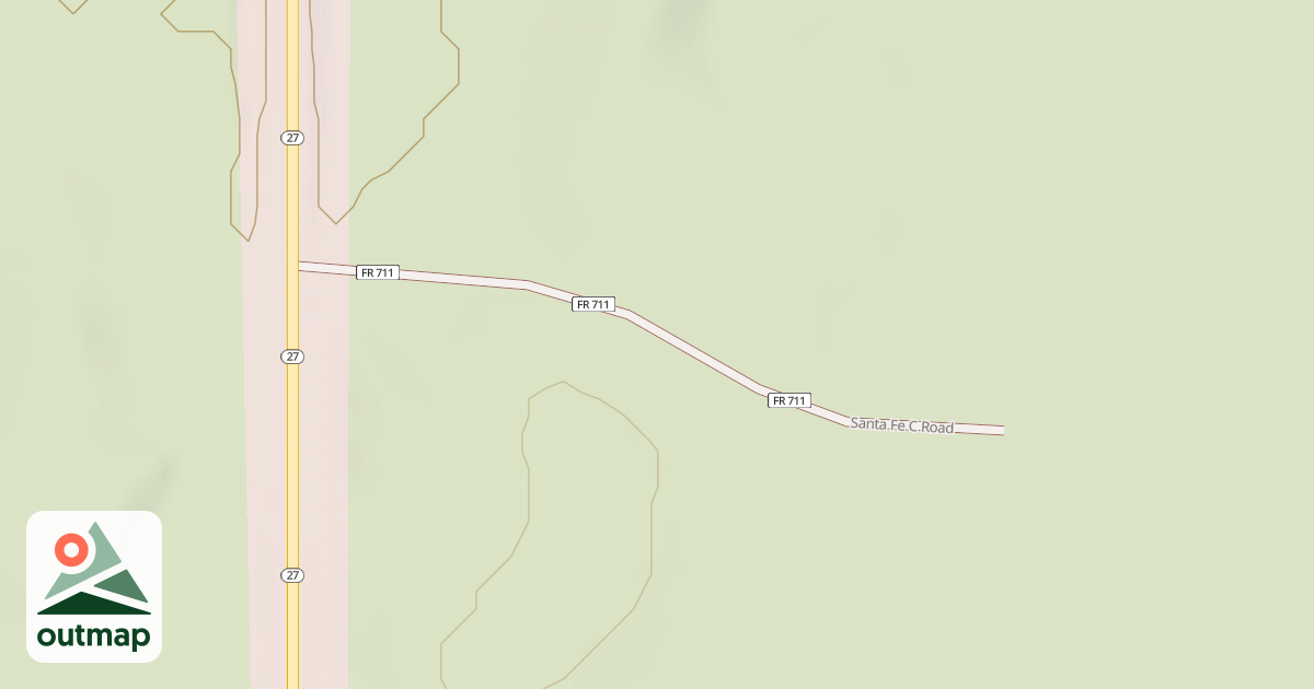 Map of SANTA FE C