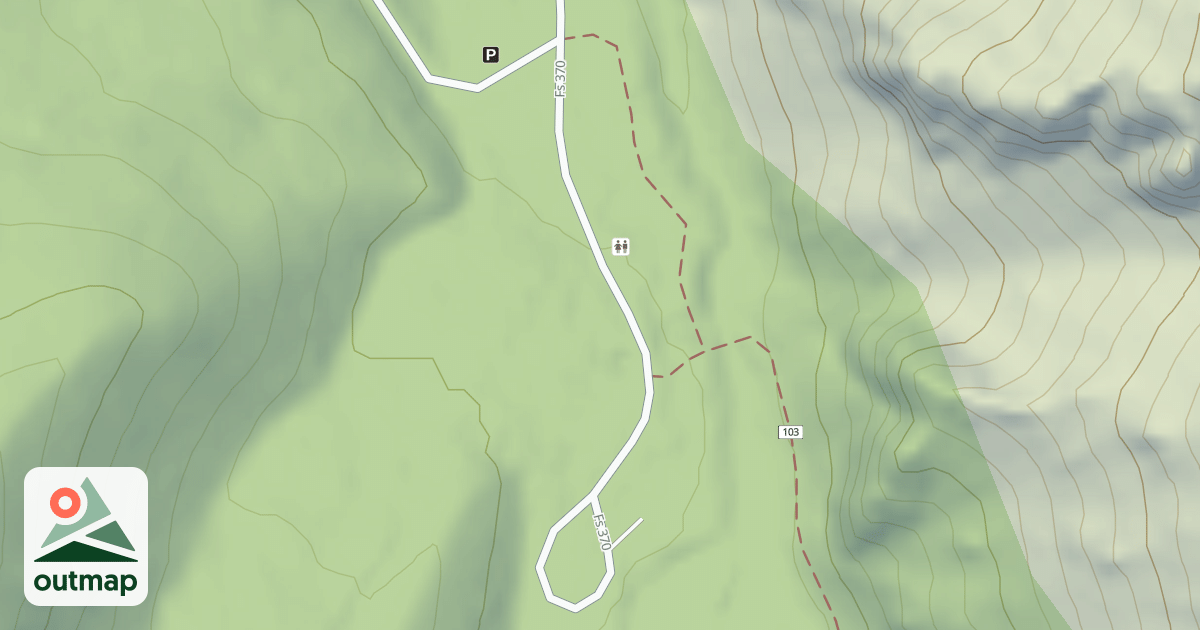 Map of (FDR) CRAZY CR. CAMPGROUNDS