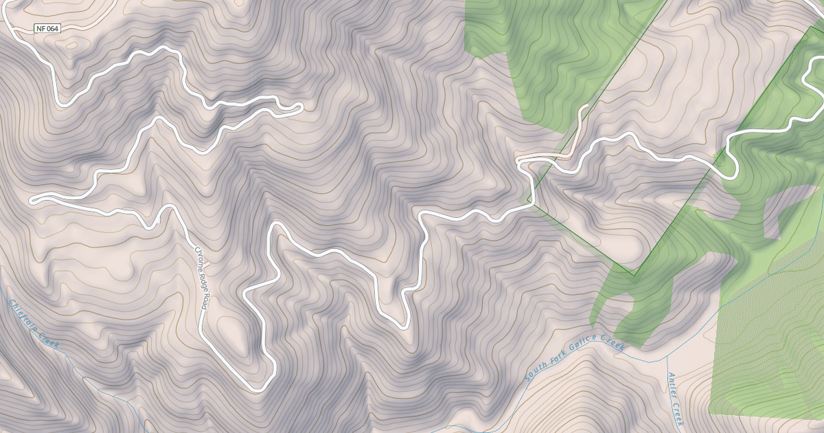 Map preview of CHROME RIDGE