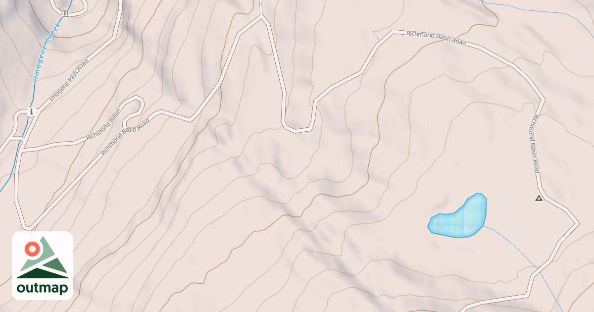 Map of RICHMOND BASIN