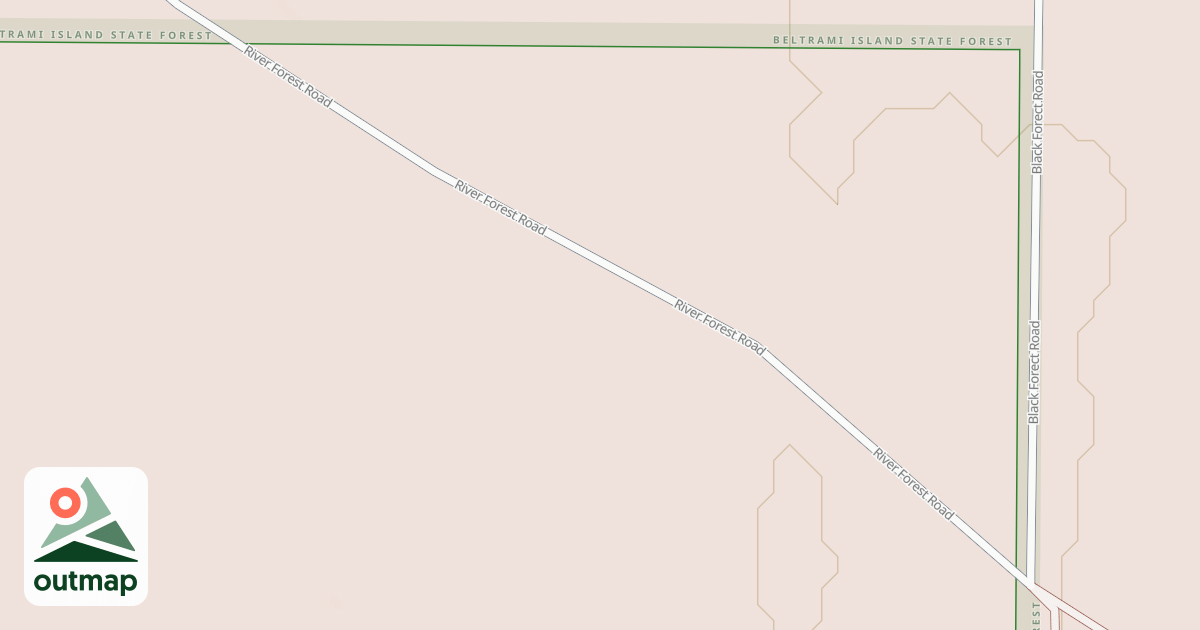 Map of Bemis Hill Trails
