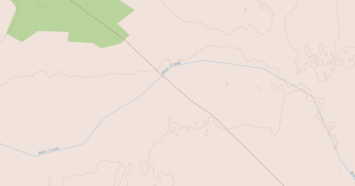 Map preview of Willow to Nome Winter Trail