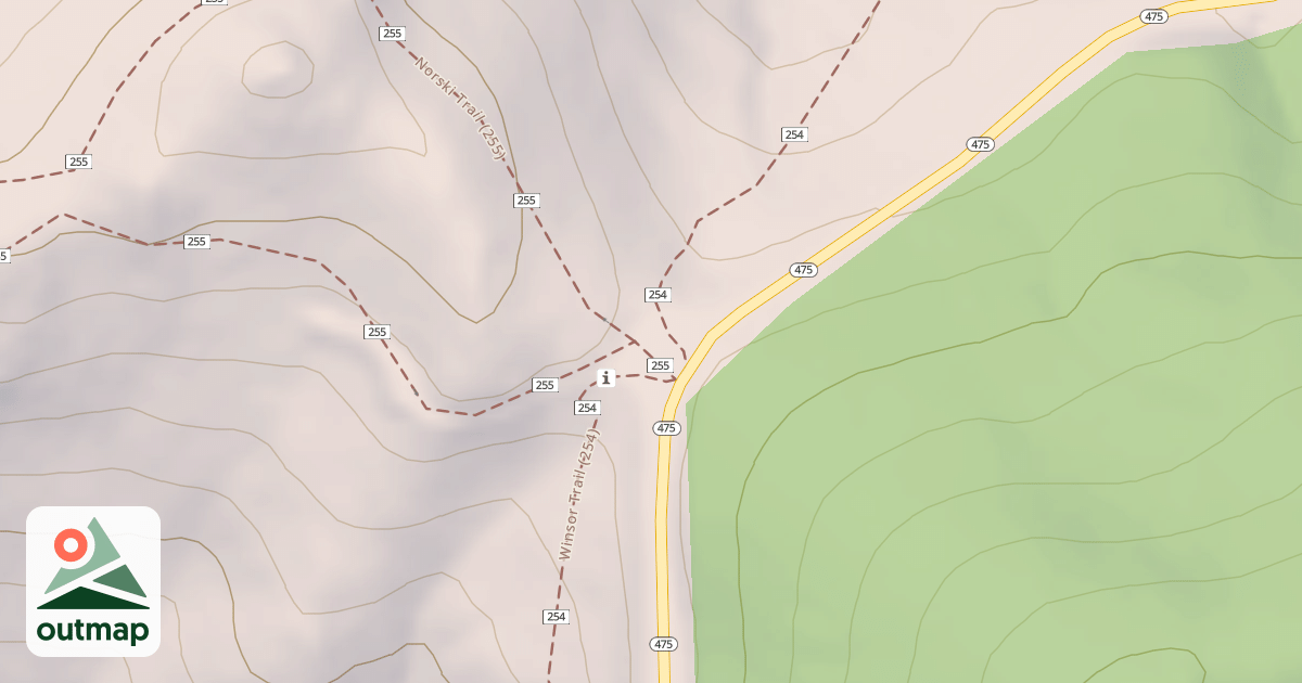 Map of XCOUNTRY PKG