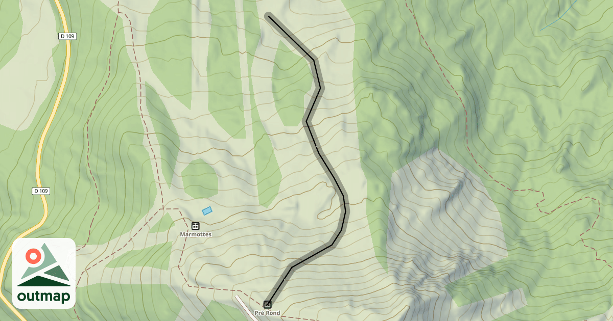 Map of Aigle
