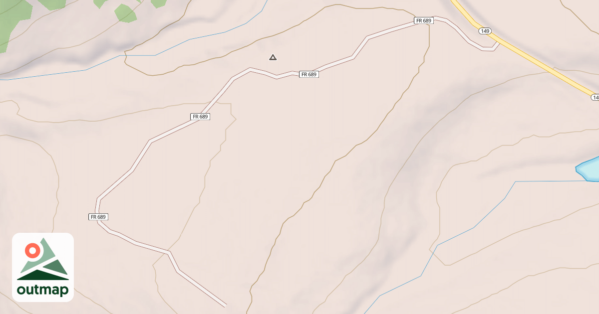 Map of RAMBOUILLET CREEK
