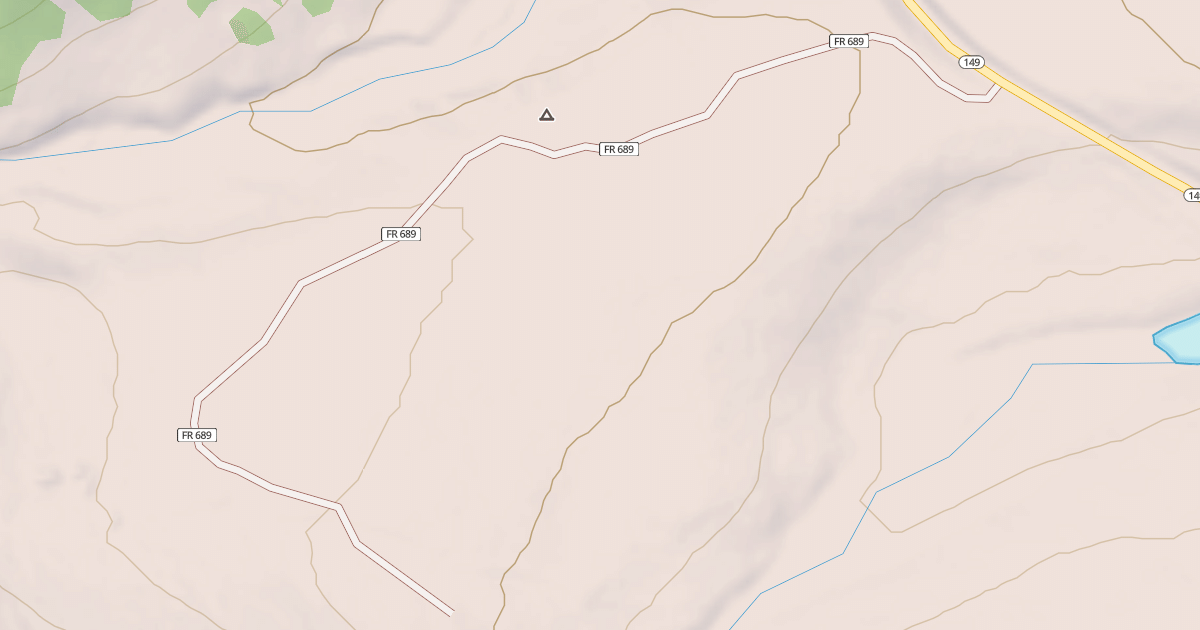 Map preview of RAMBOUILLET CREEK
