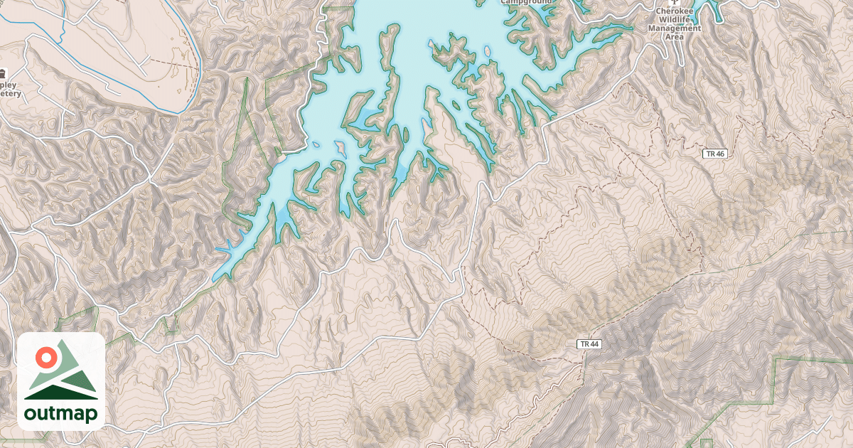 Map of FLATWOODS