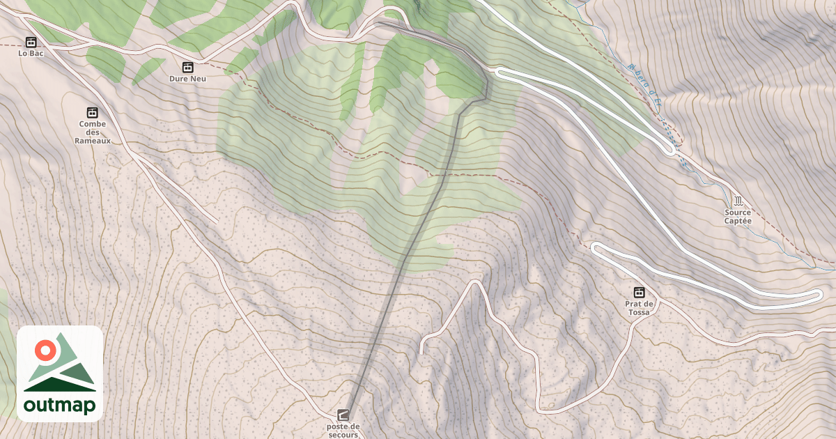 Map of Llebre