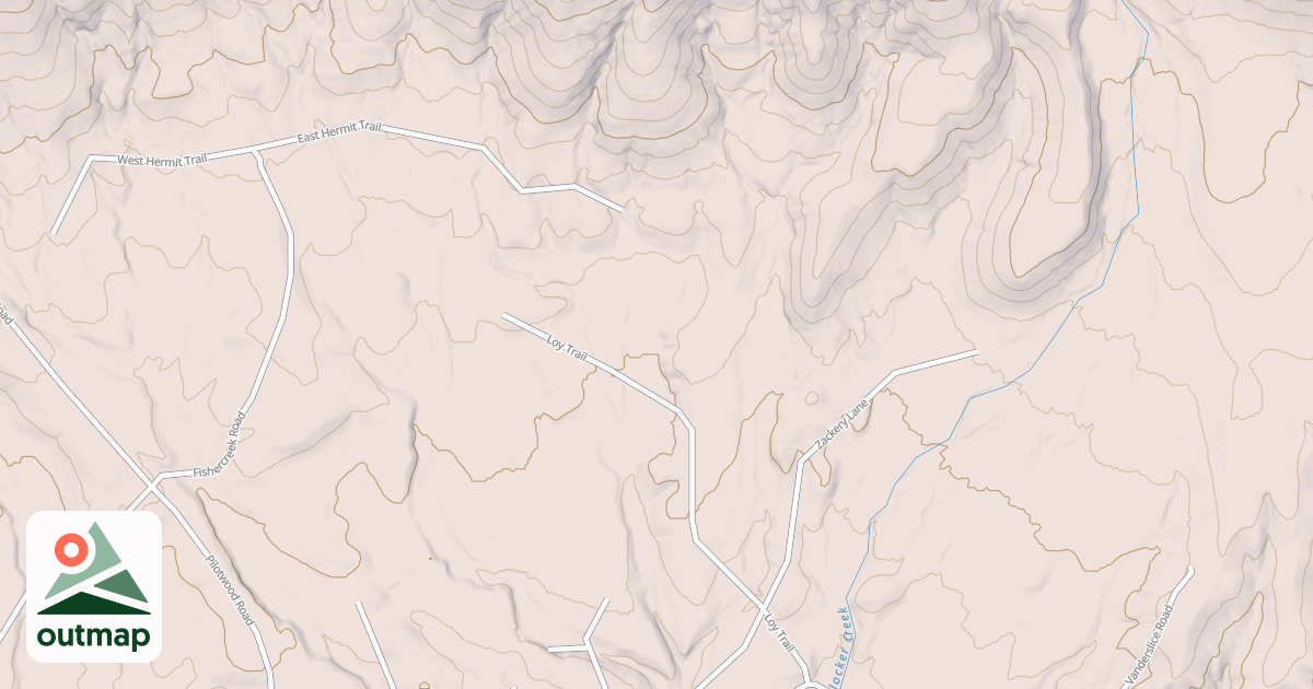 Map of BLOCKER CREEK