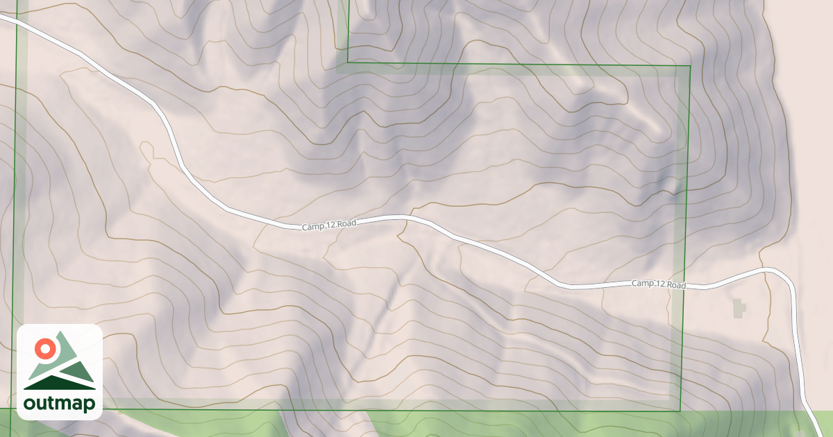 Map of CAMP 12 ROAD