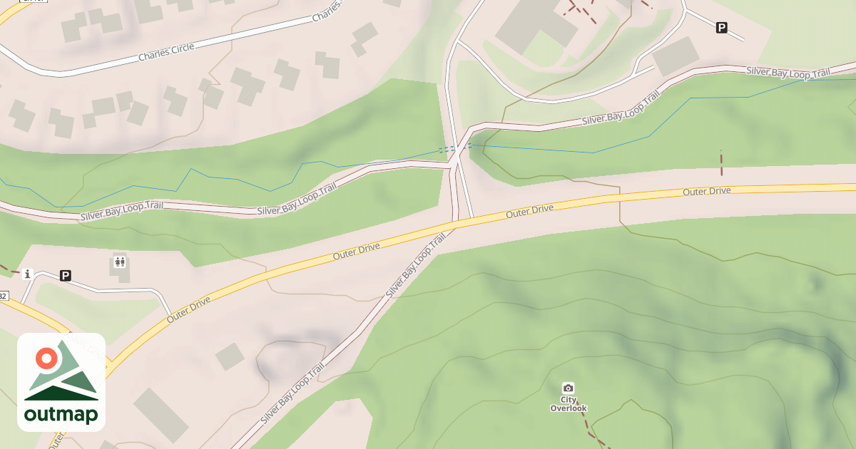 Map of Red Dot Trail