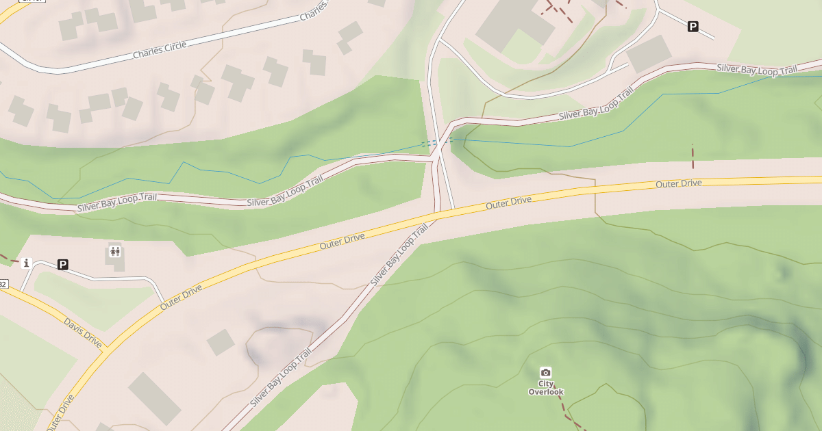 Map preview of Red Dot Trail