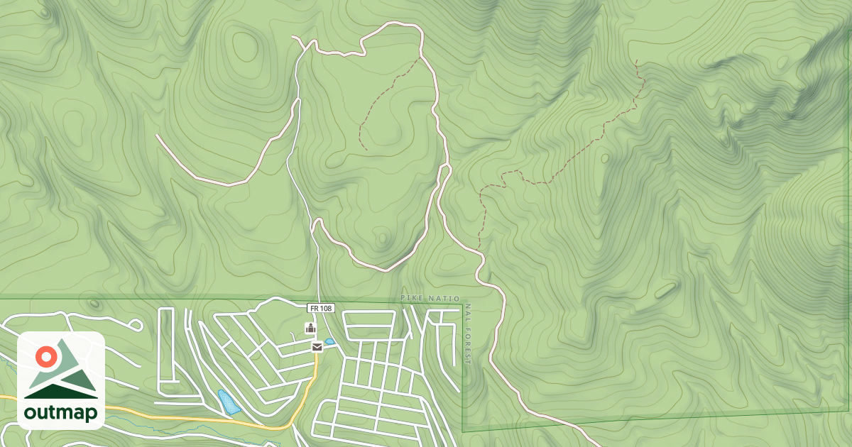 Map of HARRIS PARK