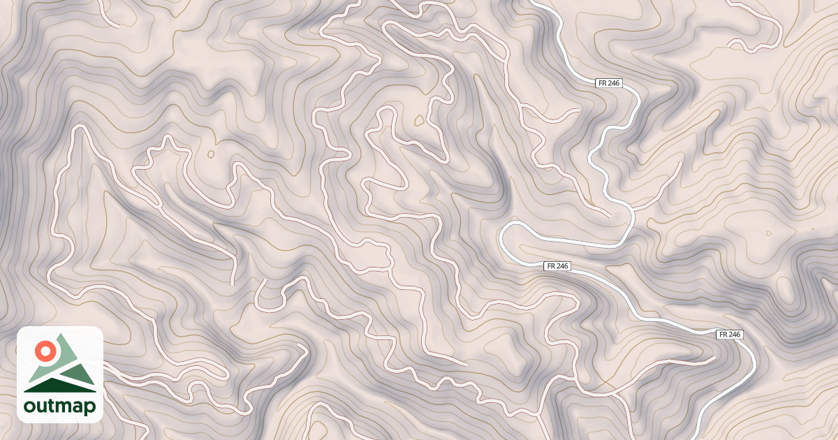 Map of HORSETAIL
