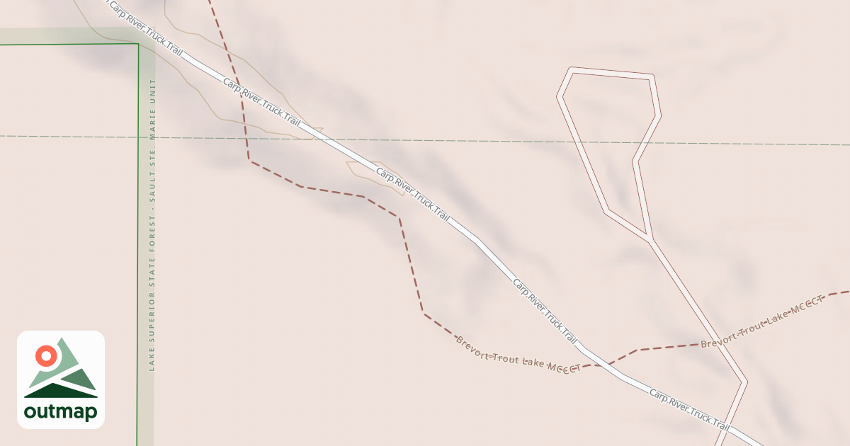 Map of Carp River Snomo