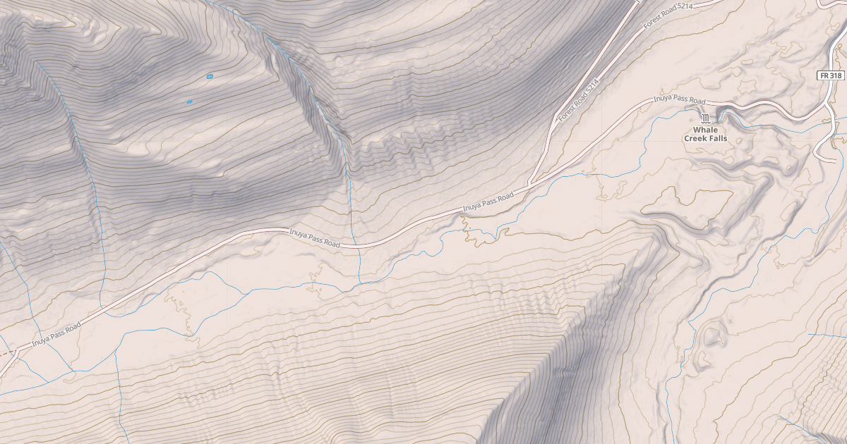 Map preview of INUYA PASS