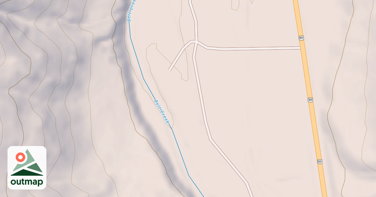 Map of C C C CAMP C