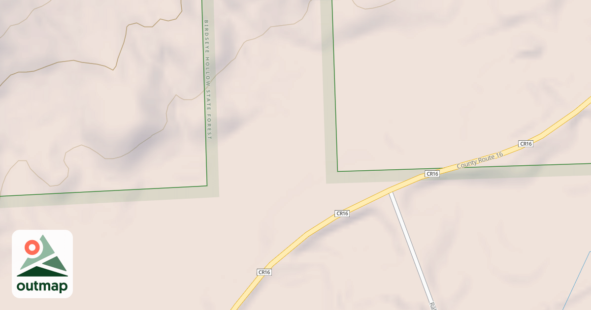 Map of Kris' Trail