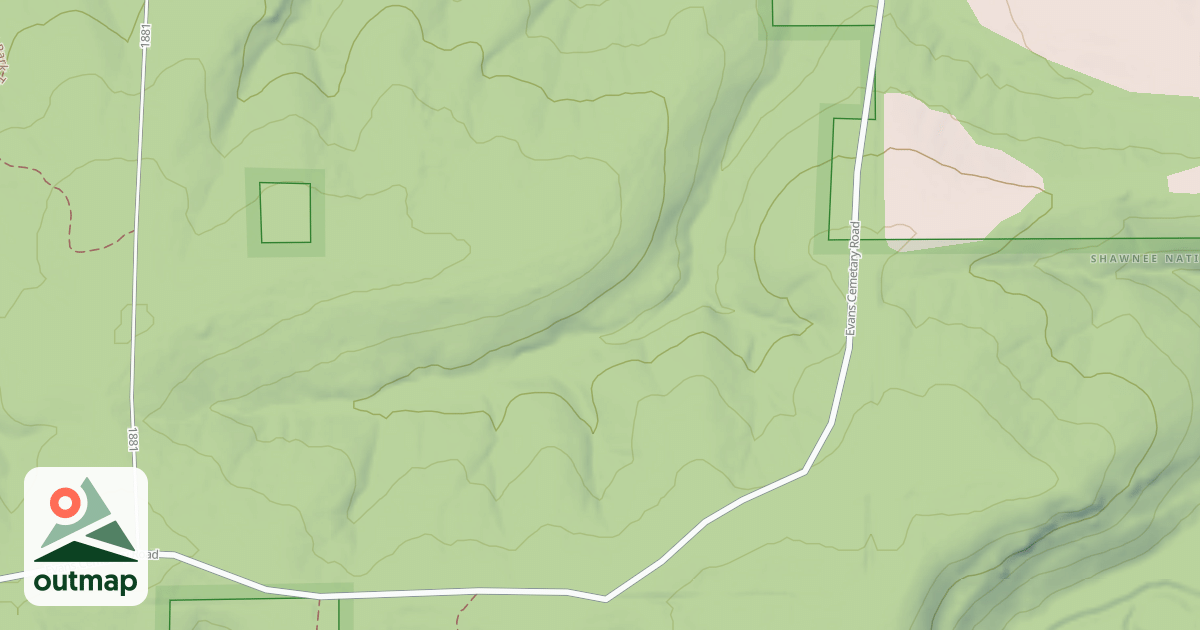 Map of BATTLE CREEK RD in Saline