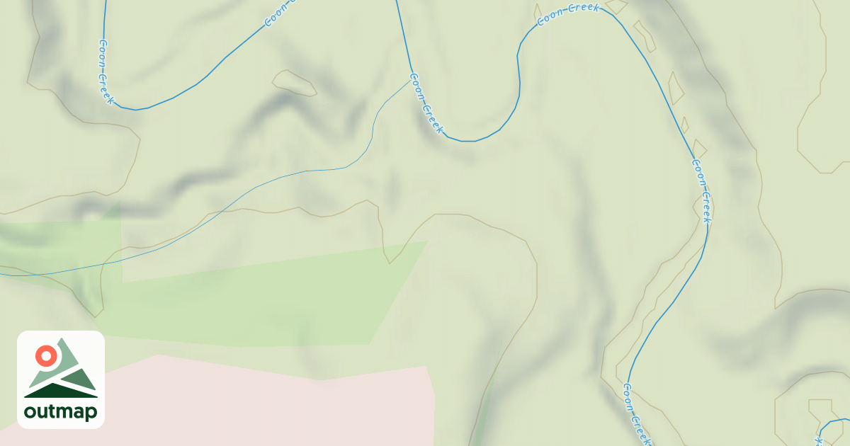 Map of Shady Oaks Native Prairie Adventure Trails